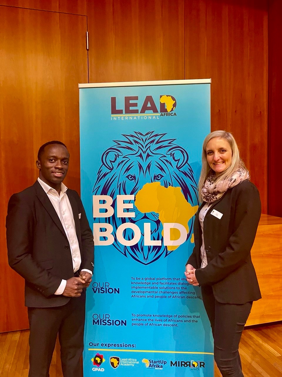 Maxwell engages the EU Project Lead for Sub-Saharan Africa on projects for African youth