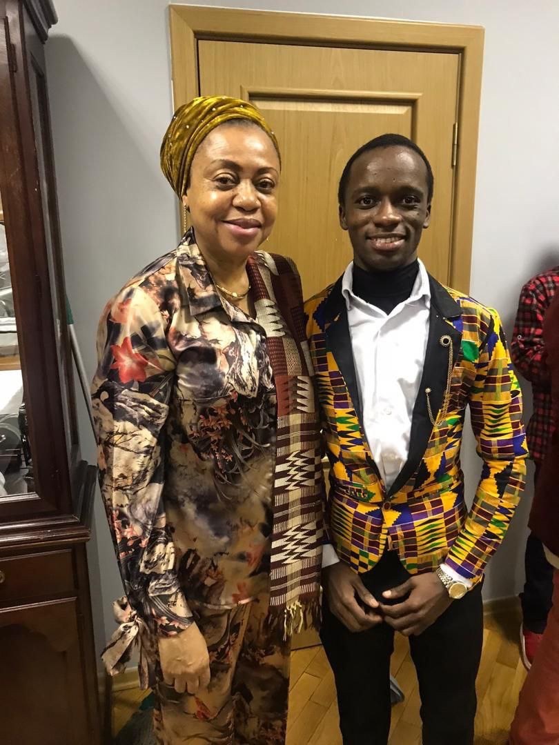 Maxwell calls on Ghana's Ambassador to Russia on welfare of Ghanaian students